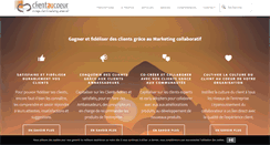 Desktop Screenshot of clientaucoeur.com